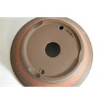 Tokoname Round Brown / Orange S19 / M24 / L29.5 cm