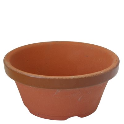 Tokoname Rond Terra-cotta 14.3 x 6.5 cm #4.5