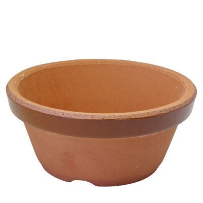 Tokoname Rond Terra-cotta 17 x 7.8 cm #5.5