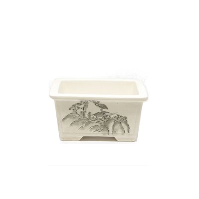 Beige Paysage Japonais - 10 x 8 x H5 cm