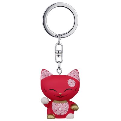 Lucky sale cat keyring