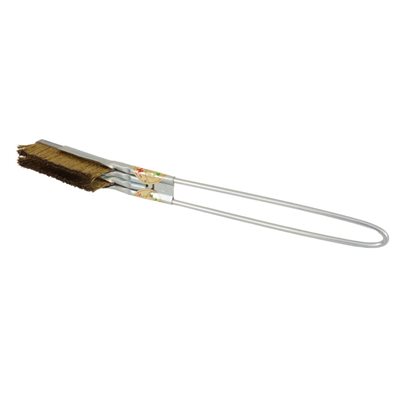 Brosse en laiton double ligne 220 mm